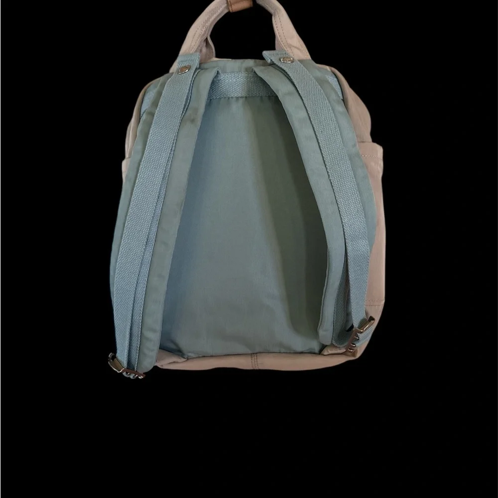 ❄️Himawari Tan and Blue Laptop Bag